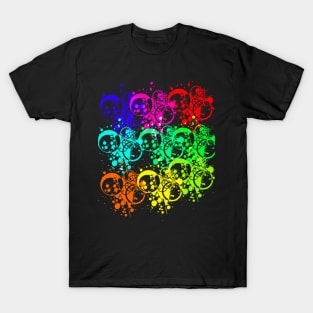 illustration, tie dye, grapic, vector art work T-Shirt